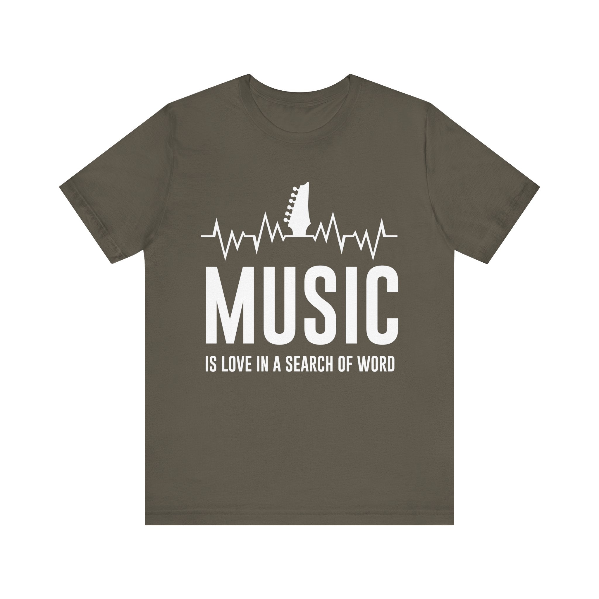 Music Is ... - Unisex Jersey Short Sleeve Tee