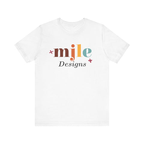 MJLE Designs Logo - Unisex Jersey Short Sleeve Tee