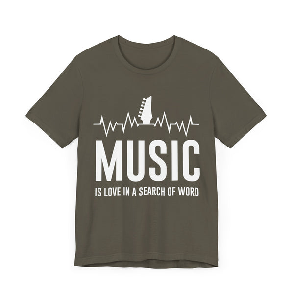 Music Is ... - Unisex Jersey Short Sleeve Tee