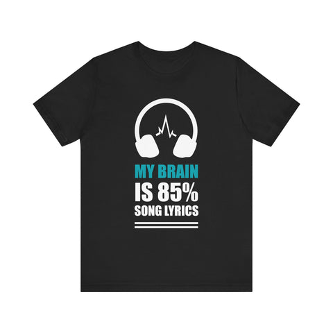 85% Music - Unisex Jersey Short Sleeve Tee