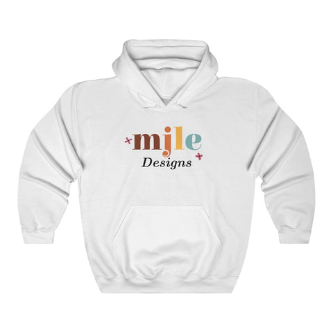 MJLE Designs Logo - Unisex Heavy Blend™ Hooded Sweatshirt