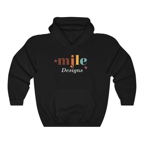 MJLE Designs Logo - Darker Version - Unisex Heavy Blend™ Hooded Sweatshirt